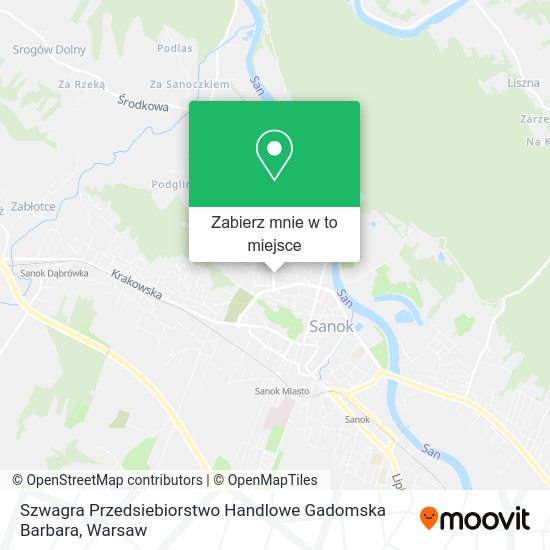 Mapa Szwagra Przedsiebiorstwo Handlowe Gadomska Barbara