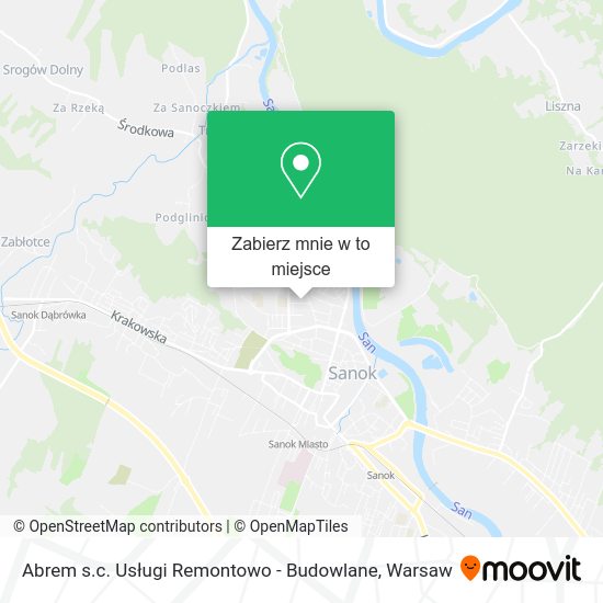 Mapa Abrem s.c. Usługi Remontowo - Budowlane