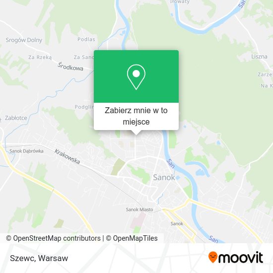 Mapa Szewc