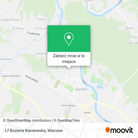 Mapa Lf Bożena Kaniewska