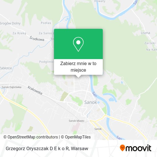 Mapa Grzegorz Oryszczak D E k o R