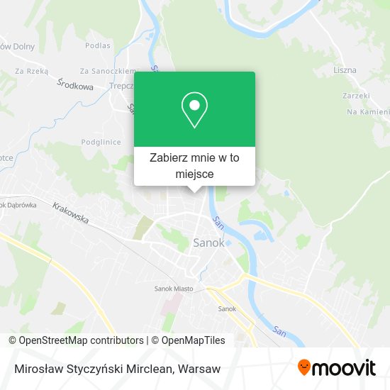 Mapa Mirosław Styczyński Mirclean