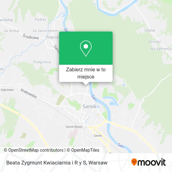 Mapa Beata Zygmunt Kwiaciarnia i R y S