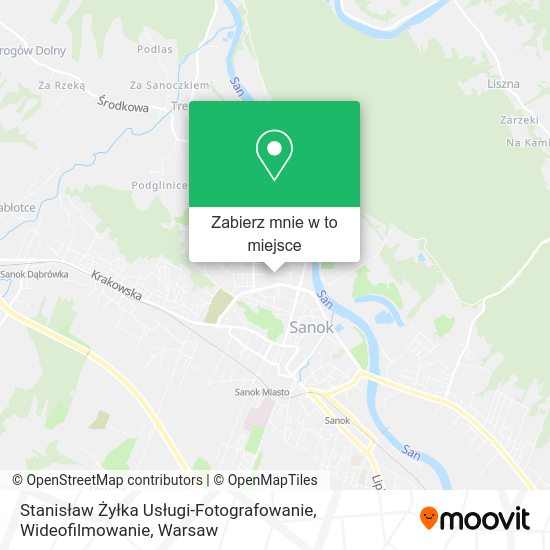 Mapa Stanisław Żyłka Usługi-Fotografowanie, Wideofilmowanie