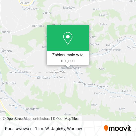 Mapa Podstawowa nr 1 im. W. Jagiełły