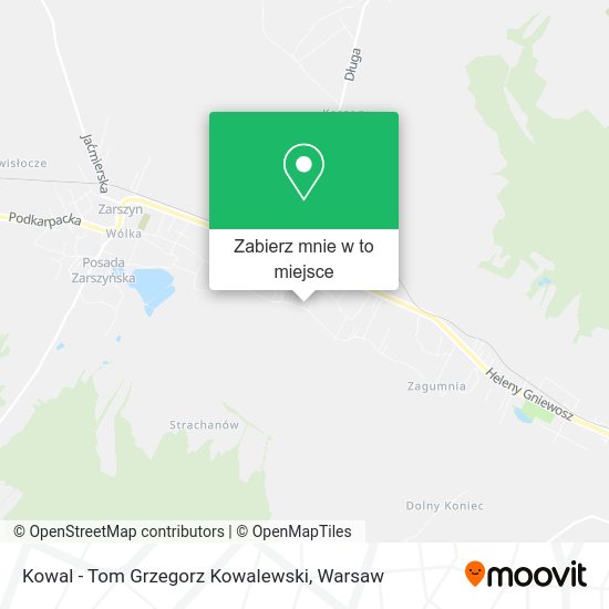 Mapa Kowal - Tom Grzegorz Kowalewski