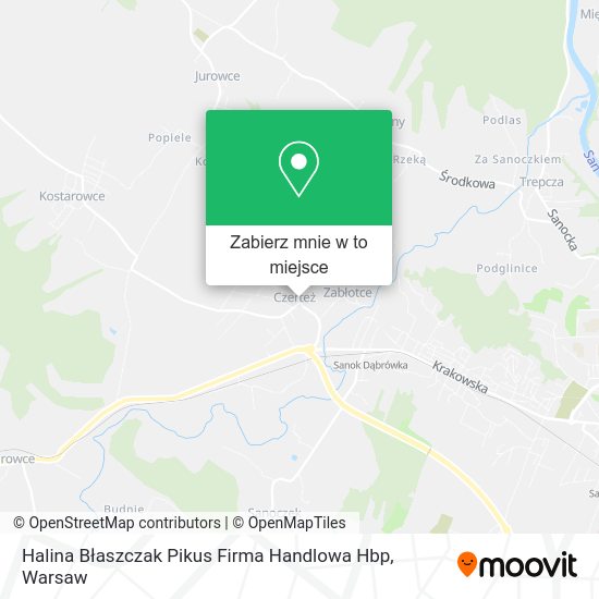 Mapa Halina Błaszczak Pikus Firma Handlowa Hbp