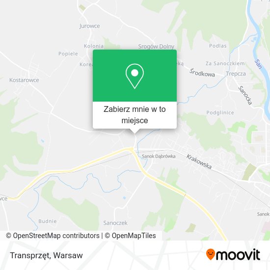 Mapa Transprzęt