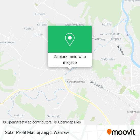 Mapa Solar Profil Maciej Zając