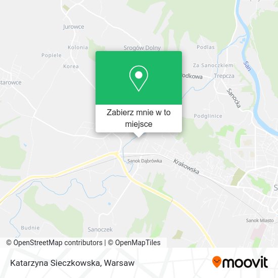 Mapa Katarzyna Sieczkowska