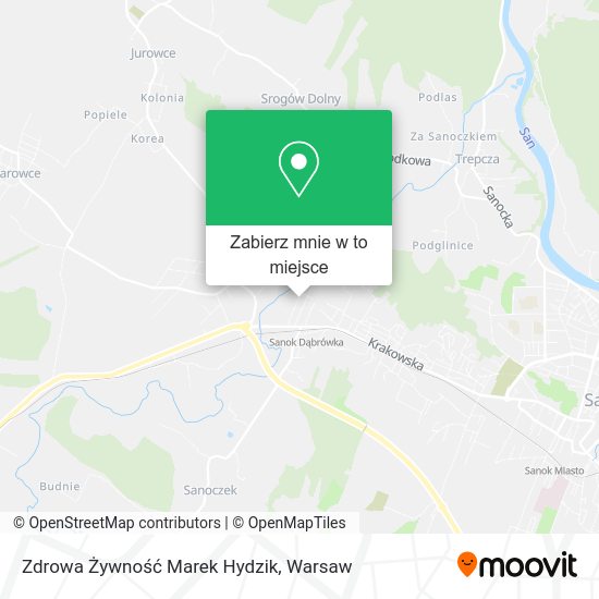 Mapa Zdrowa Żywność Marek Hydzik