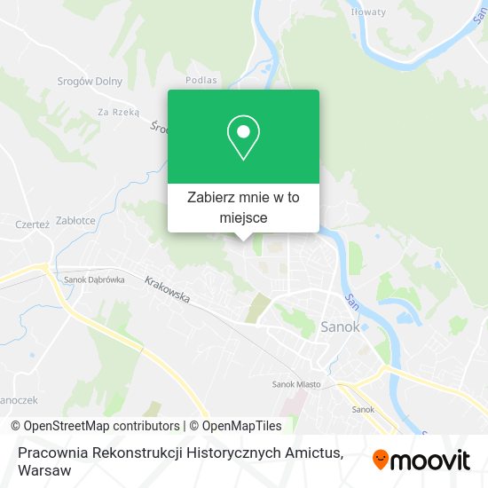 Mapa Pracownia Rekonstrukcji Historycznych Amictus