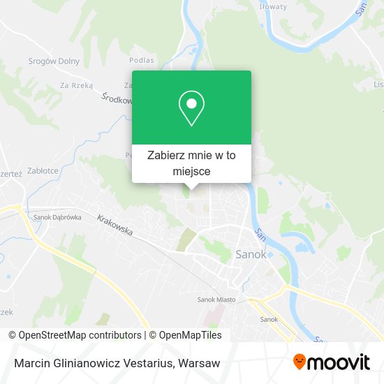 Mapa Marcin Glinianowicz Vestarius