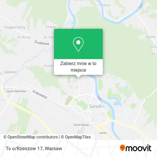 Mapa Ts o/Rzeszow 17