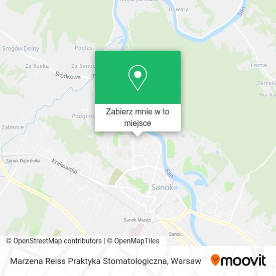 Mapa Marzena Reiss Praktyka Stomatologiczna