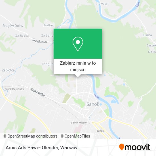 Mapa Amis Ads Paweł Olender