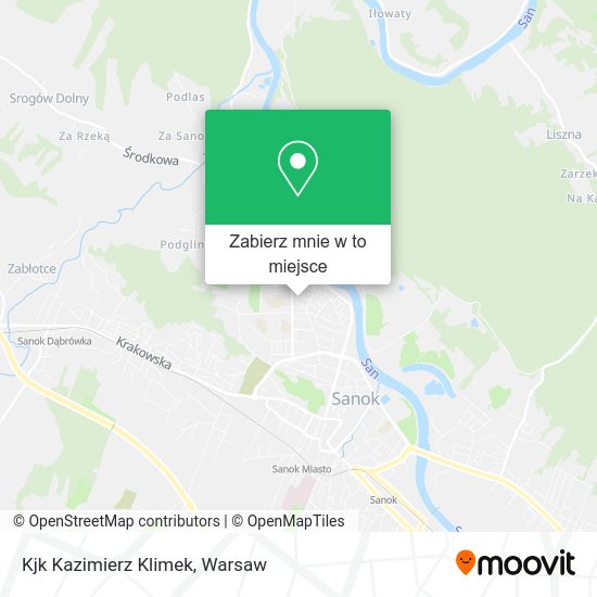 Mapa Kjk Kazimierz Klimek