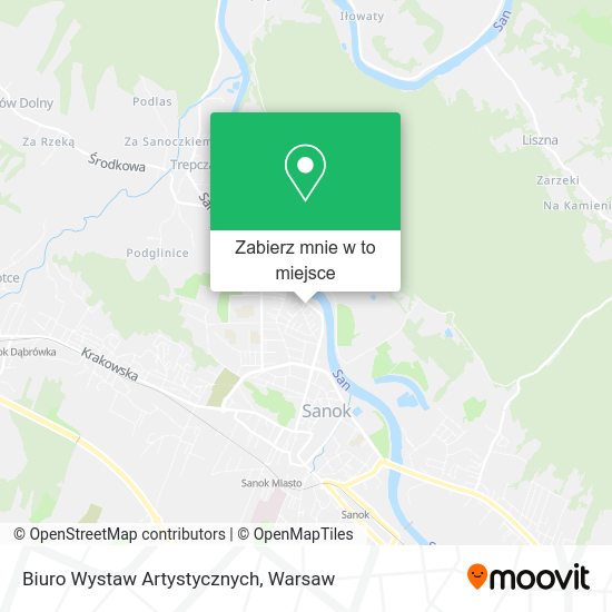 Mapa Biuro Wystaw Artystycznych