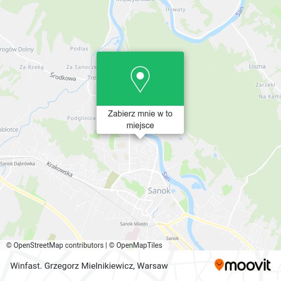 Mapa Winfast. Grzegorz Mielnikiewicz