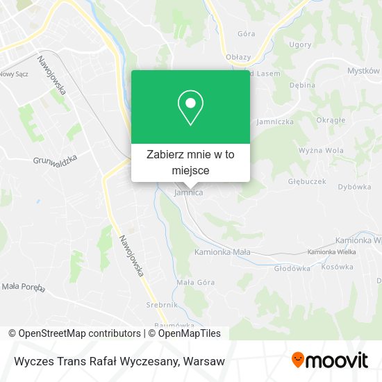 Mapa Wyczes Trans Rafał Wyczesany