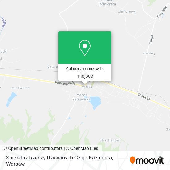 Mapa Sprzedaż Rzeczy Używanych Czaja Kazimiera