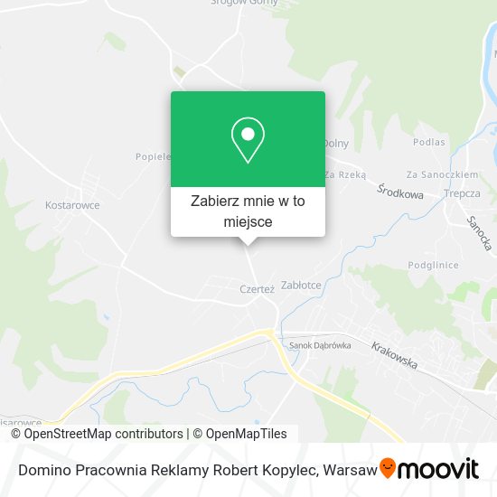 Mapa Domino Pracownia Reklamy Robert Kopylec