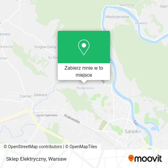 Mapa Sklep Elektryczny