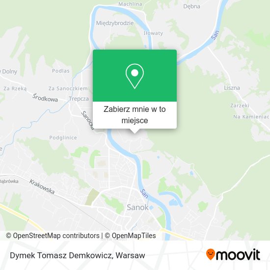 Mapa Dymek Tomasz Demkowicz