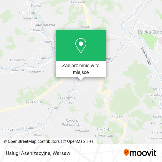 Mapa Uslugi Asenizacyjne