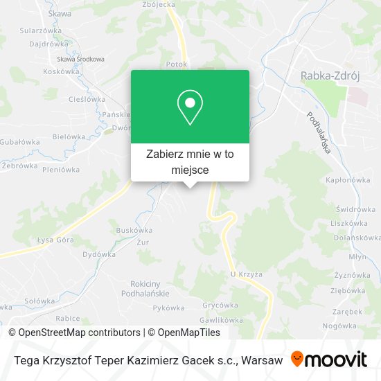 Mapa Tega Krzysztof Teper Kazimierz Gacek s.c.