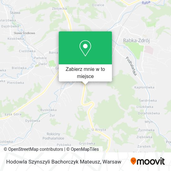 Mapa Hodowla Szynszyli Bachorczyk Mateusz