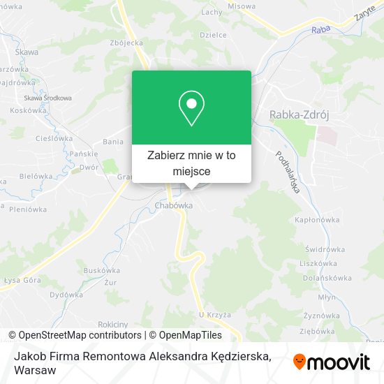 Mapa Jakob Firma Remontowa Aleksandra Kędzierska