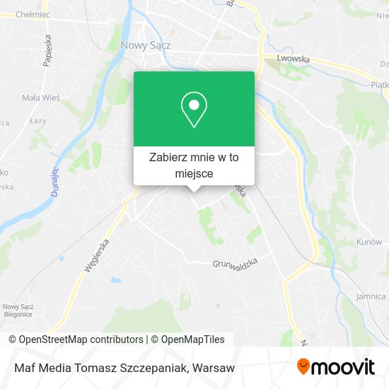 Mapa Maf Media Tomasz Szczepaniak