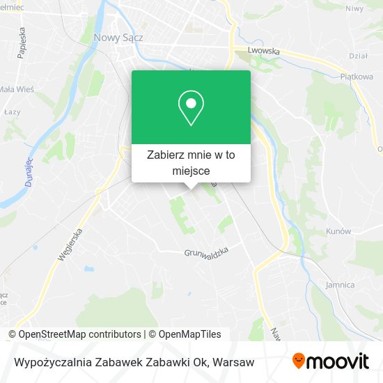 Mapa Wypożyczalnia Zabawek Zabawki Ok