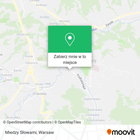 Mapa Miedzy Słowami