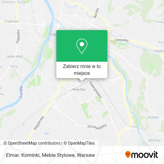 Mapa Elmar. Kominki, Meble Stylowe