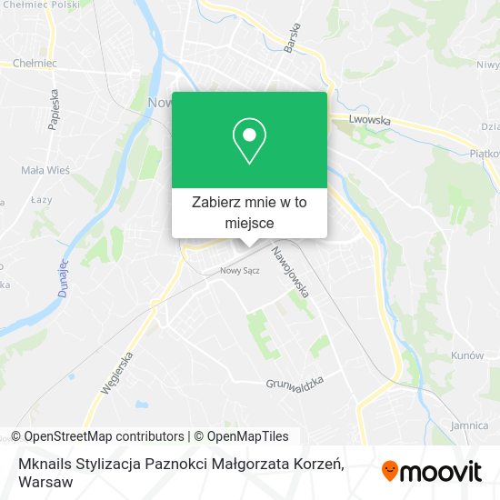 Mapa Mknails Stylizacja Paznokci Małgorzata Korzeń