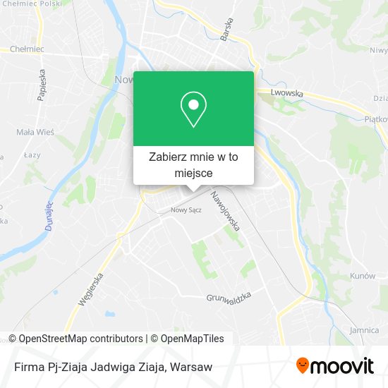 Mapa Firma Pj-Ziaja Jadwiga Ziaja