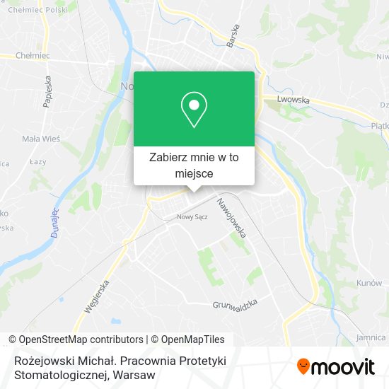 Mapa Rożejowski Michał. Pracownia Protetyki Stomatologicznej