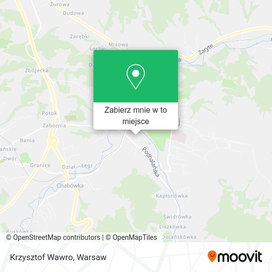 Mapa Krzysztof Wawro