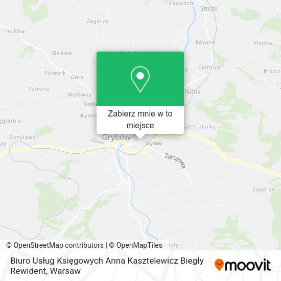 Mapa Biuro Usług Księgowych Anna Kasztelewicz Biegły Rewident