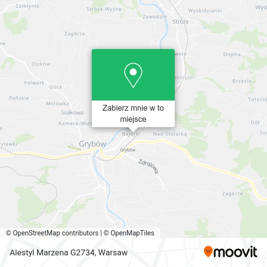 Mapa Alestyl Marzena G2734