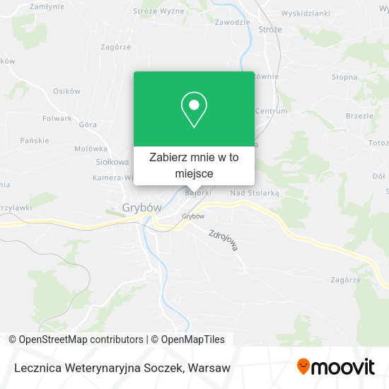 Mapa Lecznica Weterynaryjna Soczek