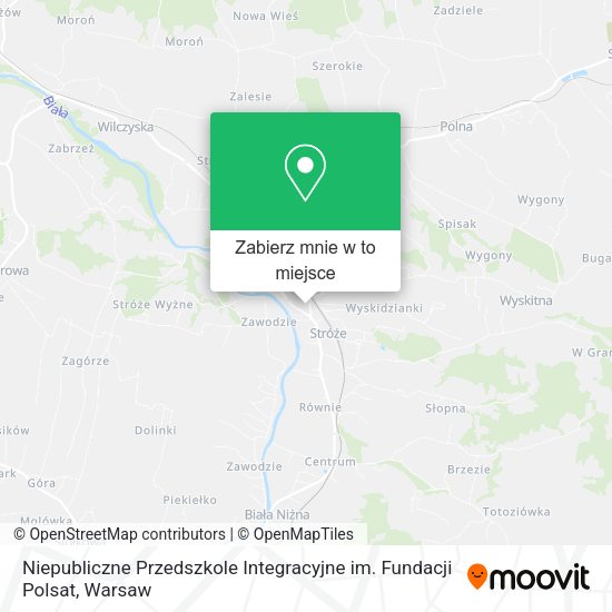 Mapa Niepubliczne Przedszkole Integracyjne im. Fundacji Polsat