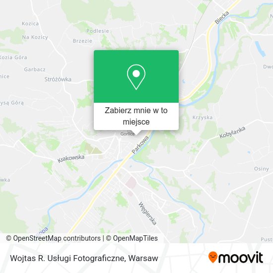 Mapa Wojtas R. Usługi Fotograficzne