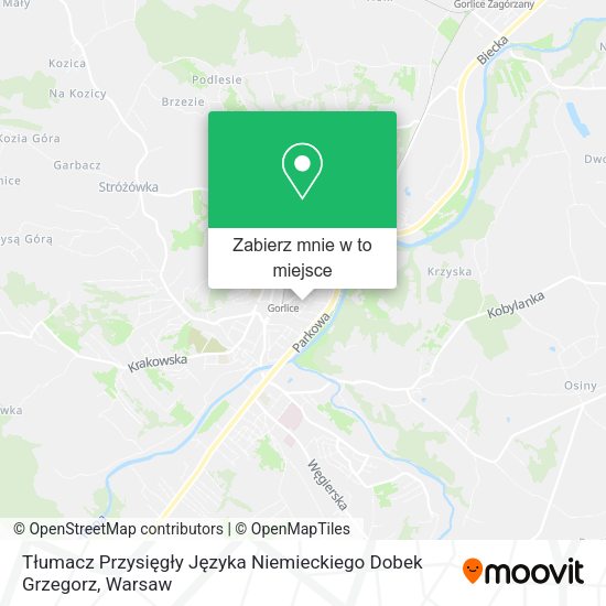 Mapa Tłumacz Przysięgły Języka Niemieckiego Dobek Grzegorz