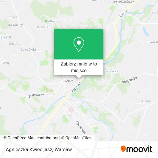 Mapa Agnieszka Kwiecijasz