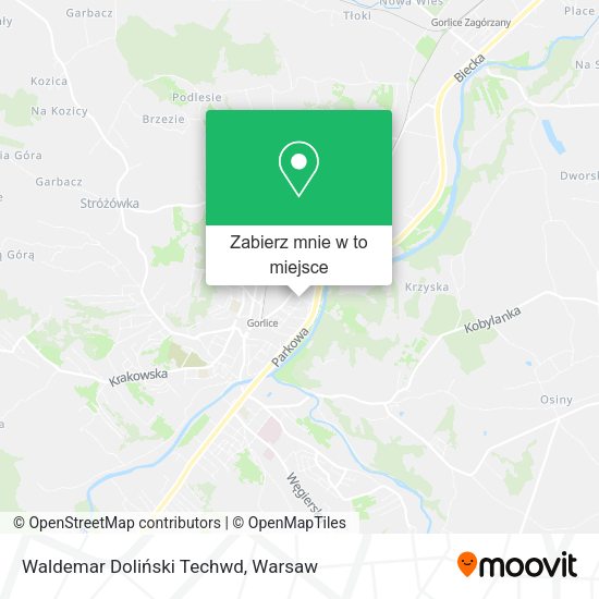 Mapa Waldemar Doliński Techwd