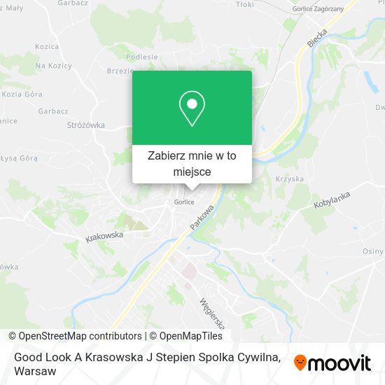 Mapa Good Look A Krasowska J Stepien Spolka Cywilna