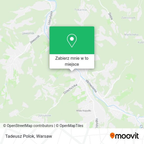 Mapa Tadeusz Polok